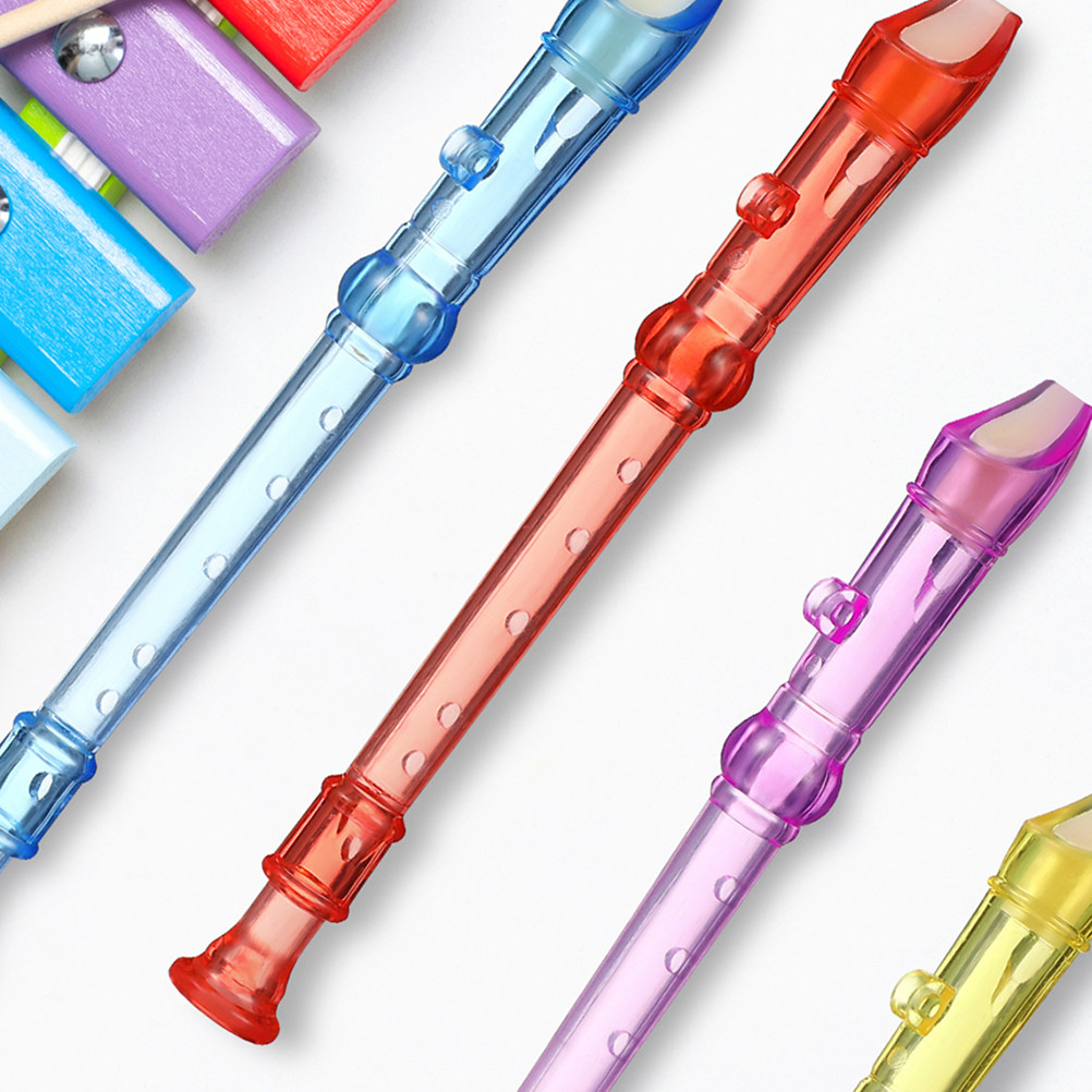 Soprano Recorder Plastic - 10 ชิ้น รีคอร์เดอร์โซปราโน 6 รู น้ำหนักเบา