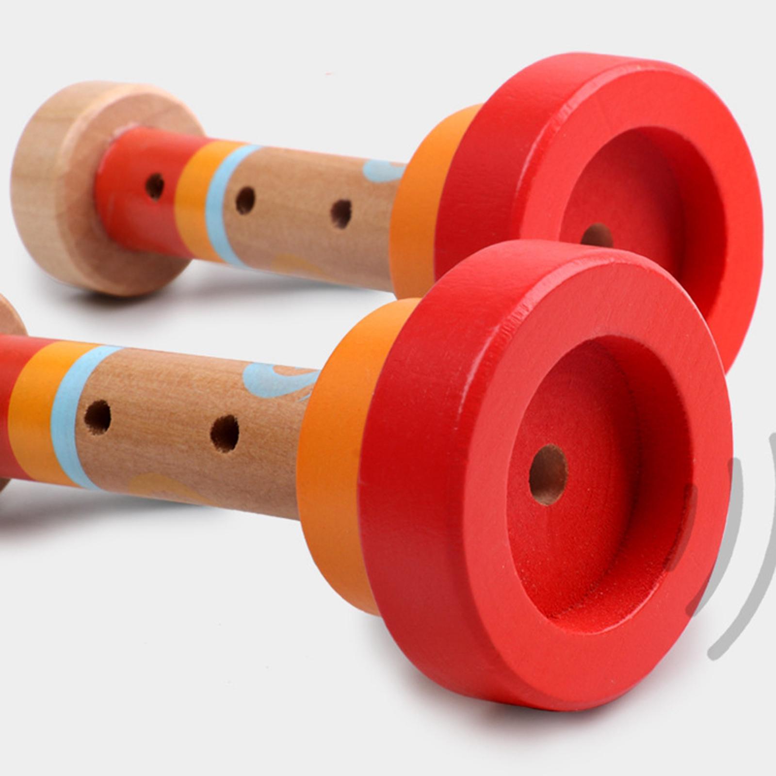 ของเล่นเครื่องดนตรีทรัมเป็ตไม้ - Musical Instrument Bugle บทวิจารณ์และราคา