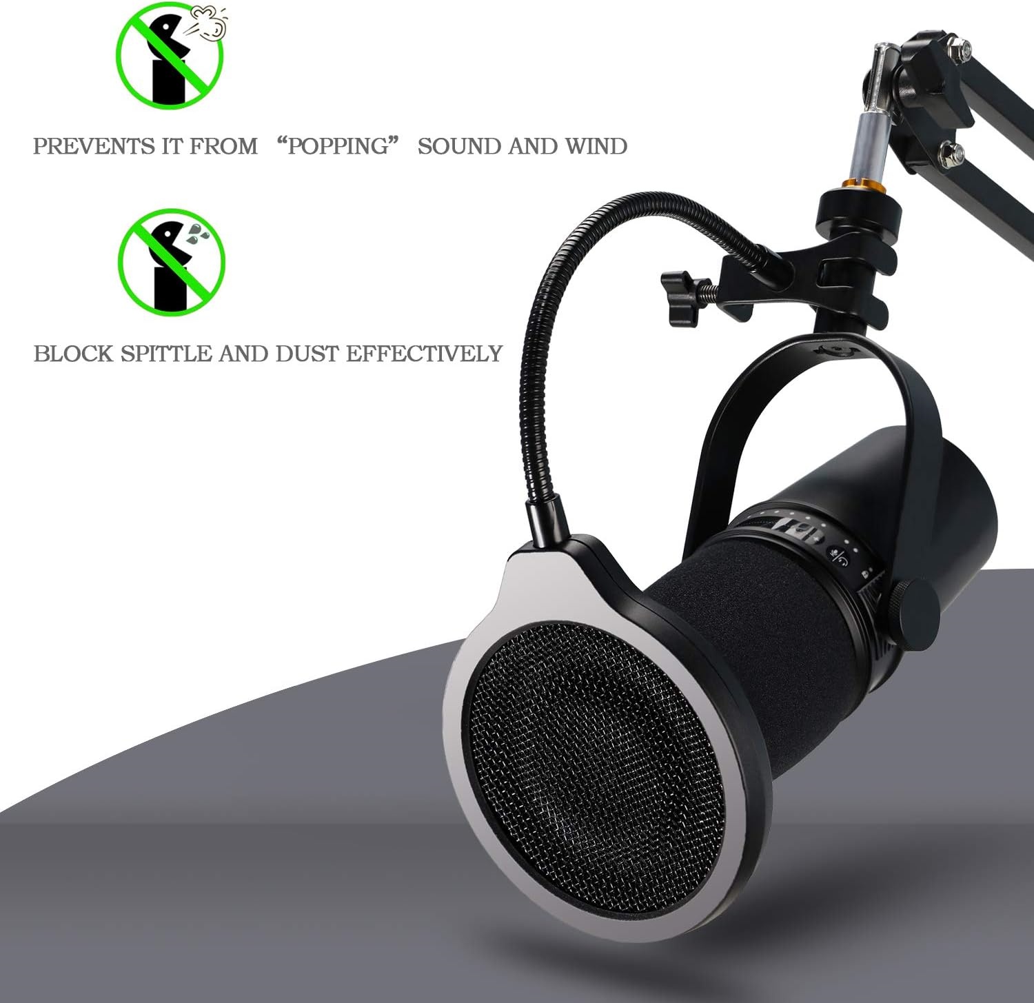 ฟิลเตอร์ป้องกันเสียงรบกวนสำหรั - Shure Mic Mv7 บทวิจารณ์และราคา