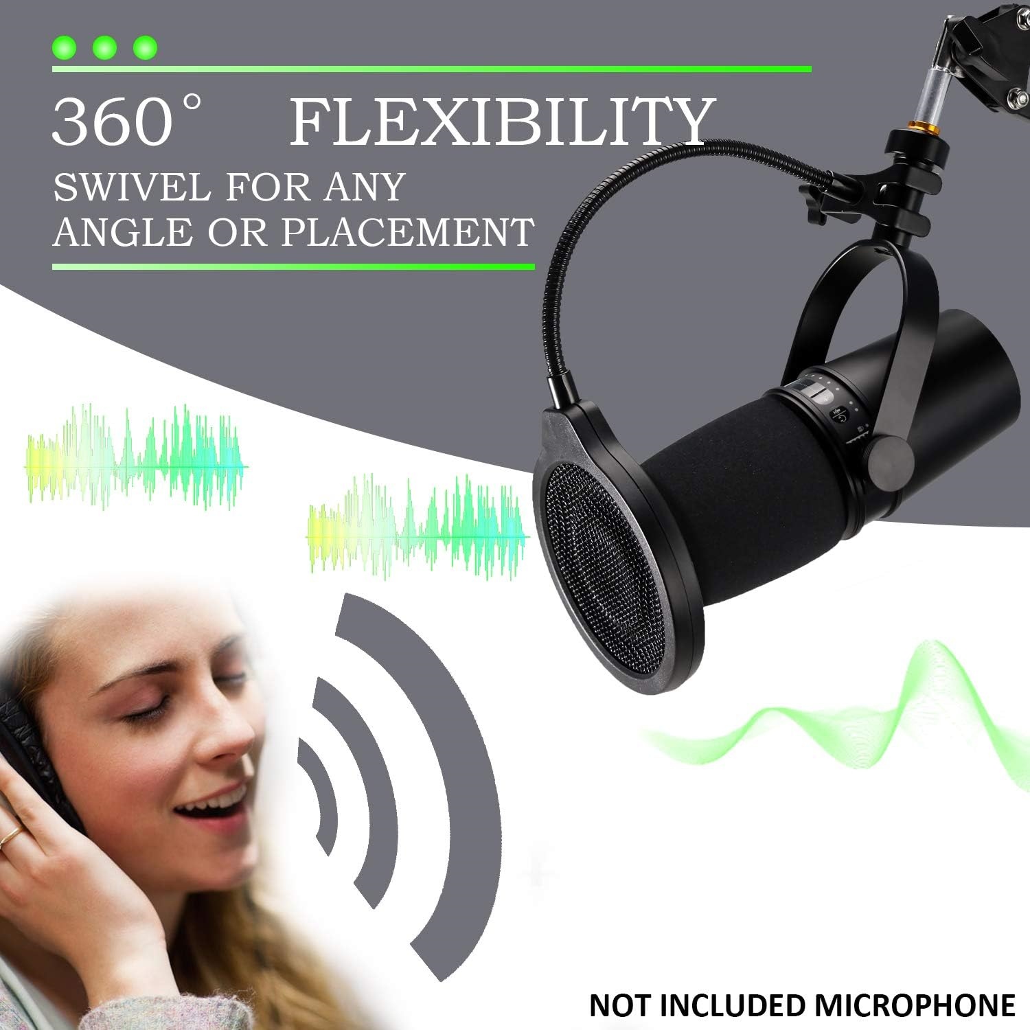 ฟิลเตอร์ป้องกันเสียงรบกวนสำหรั - Shure Mic Mv7 บทวิจารณ์และราคา